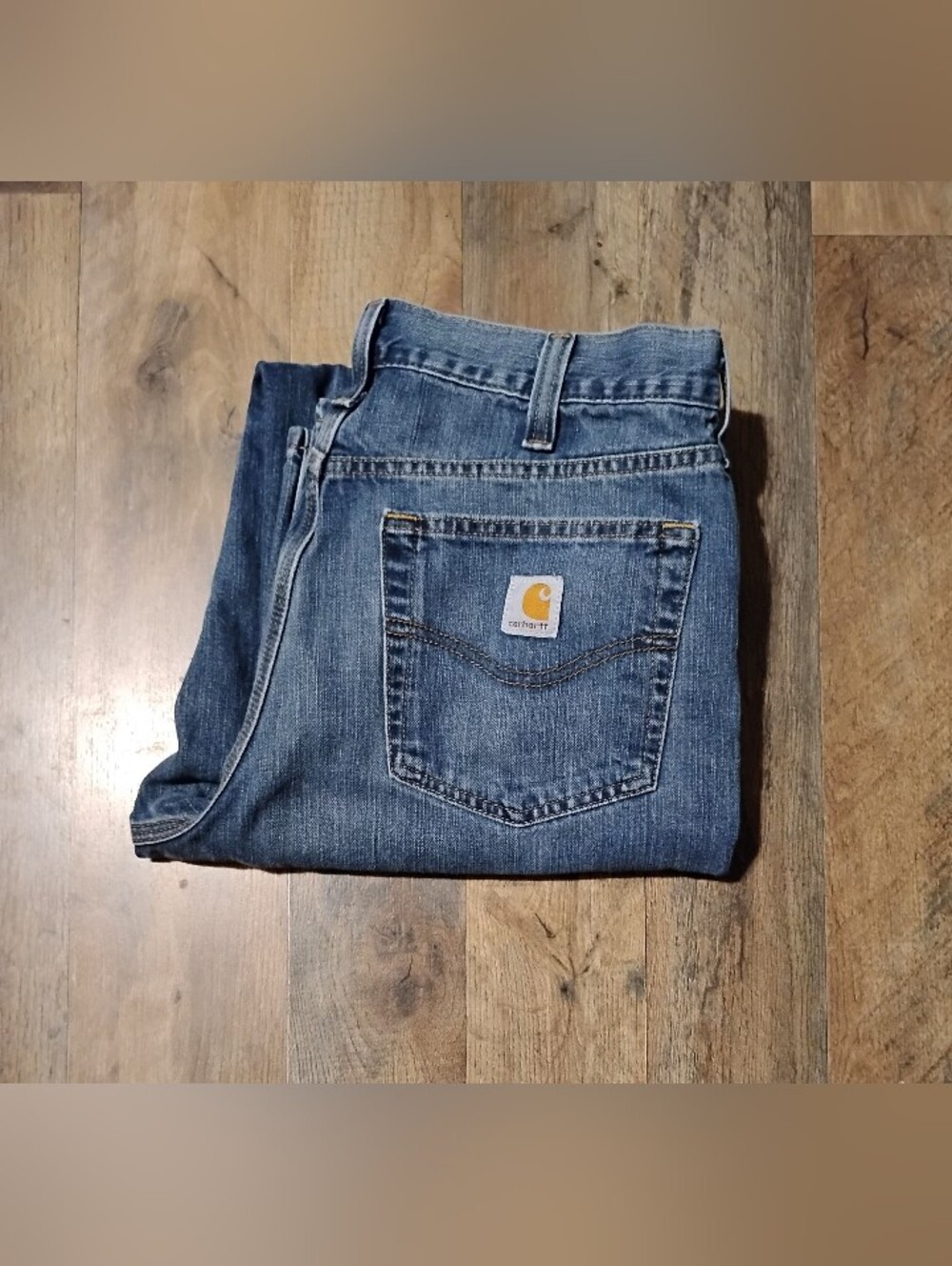 Carhartt Relaxed Fit Work Jeans Men's Size: 33/34